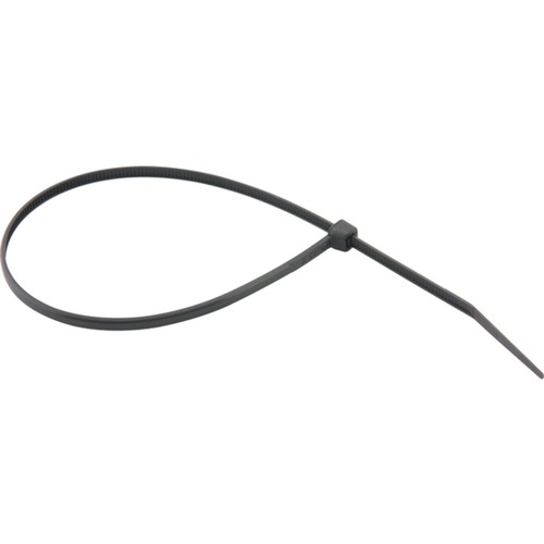 Abra�adeira de nylon preta 2,5 x  200 mm com 100 pe�as