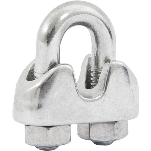 Clips para cabo em a�o inox 1/4