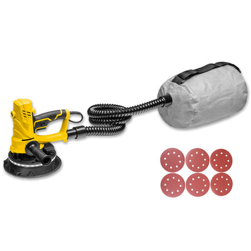 Lixadeira de parede com luz led 180 mm 850 watts  220V