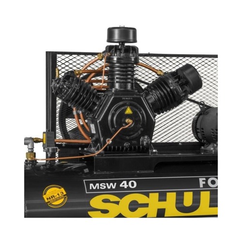 Compressor de ar 40 p�s 425L 10 hp 175 lbs trif�sico MSW40I/425 - FORT