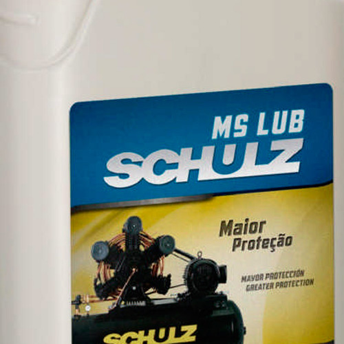 �leo lubrificante mineral para compressores 1 litro - MS LUB