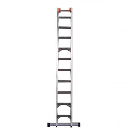 Escada de alum�nio extens�vel 2,96 x 4,86 m 2 x 10 degraus 3 em 1
