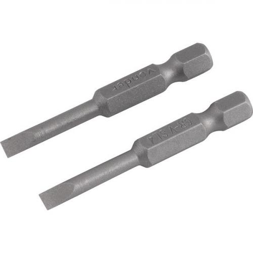 Bits fenda encaixe sextavado 1/4