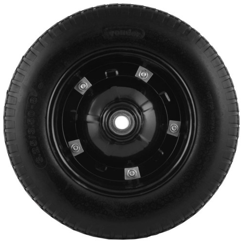 Roda completa com pneu maci�o 3/4