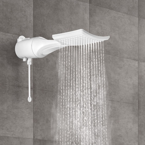 Kit 2 Chuveiros eletr�nicos 5500 watts 110V - Loren Shower 