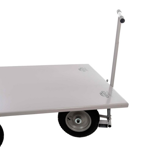 Carro plataforma com tampo em a�o 600 kg - PA01050600