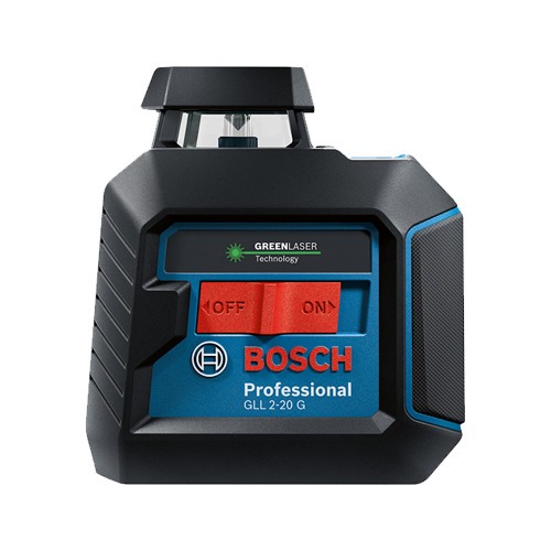 N�vel a laser com 2 linhas verdes 360� alcance 10 metros - GLL 2-20 G