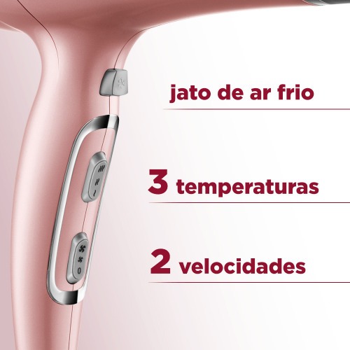Secador de cabelo 2000 watts Golden rose - SC 32  110V