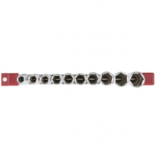 Jogo de soquete sextavado longo 10 a 22 mm 1/2
