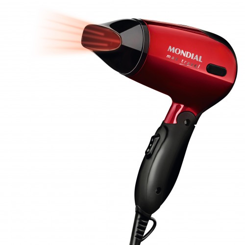 Secador de cabelo 1200 watts dobr�vel Max Travel - SC-10  110V/220V