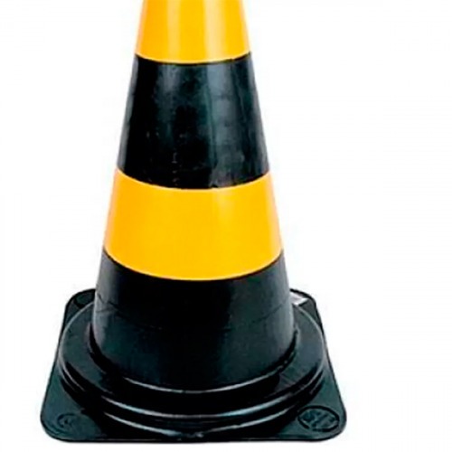Kit 2 Cones para sinaliza��o 75 cm 2 faixas - RM-44