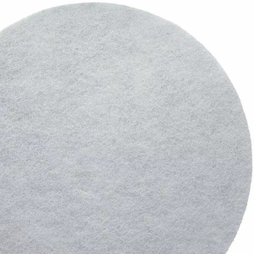 Disco lustrador para enceradeira 510 mm branco Super pro - 9951