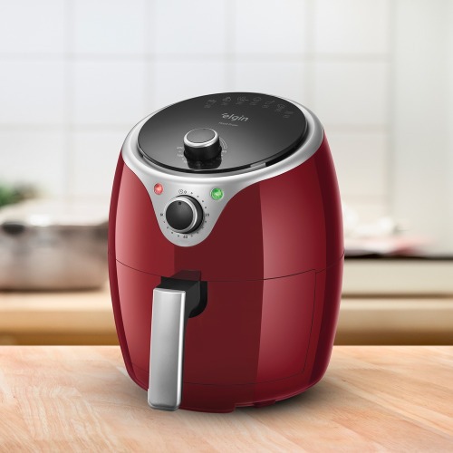 Fritadeira el�trica sem �leo Air Fryer 3,5L 1240 Watts vermelha - Flash Fryer  110V