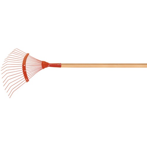 Vassoura met�lica 18 dentes com cabo de 120 cm