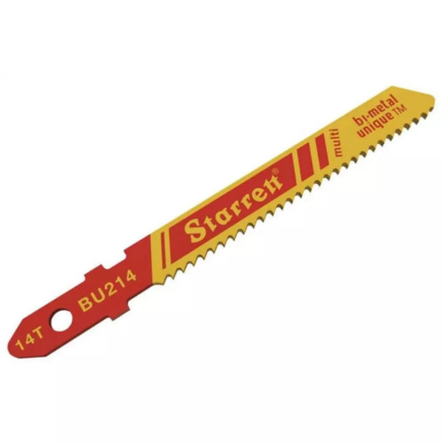 L�mina serra tico tico 50 mm 14 dentes bimetal multiuso 5 pe�as - BU214
