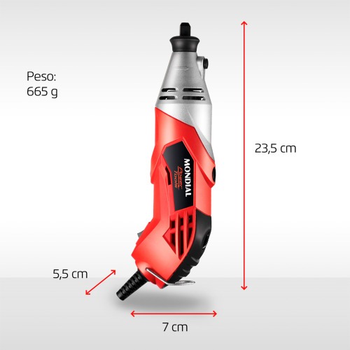 Micro ret�fica 170 watts com 44 acess�rios - FMR-01  220V