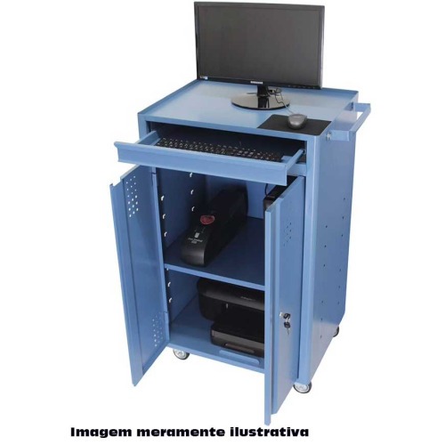 Rack m�vel fechado para computador - NR-2