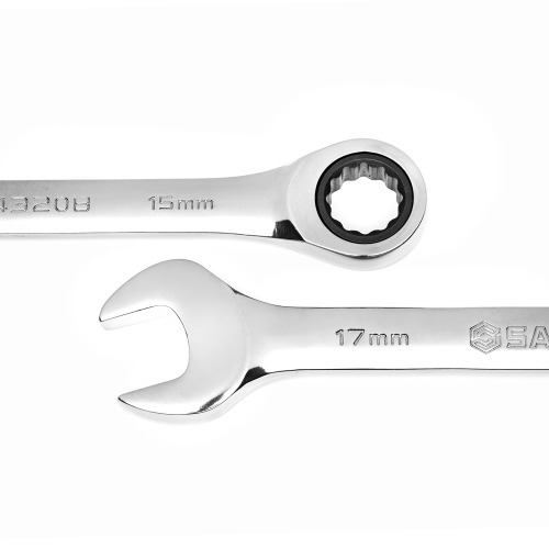 Jogo de chave combinada com catraca 8 a 19 mm 8 pe�as - ST08008SJ