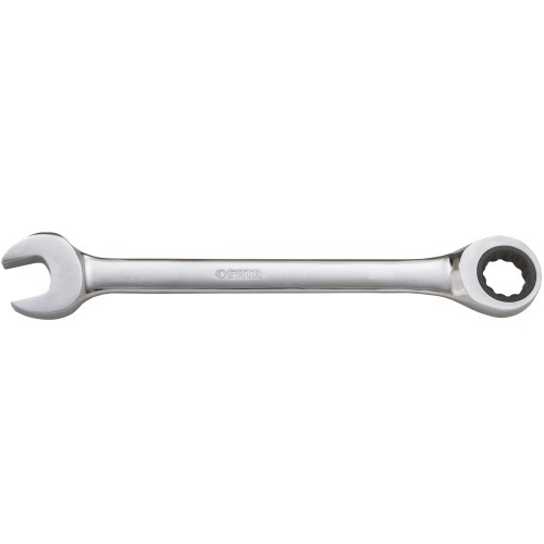 Chave combinada com catraca 17 mm a�o cromo van�dio