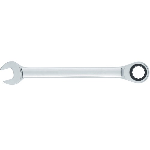 Chave combinada com catraca 19 mm a�o cromo van�dio