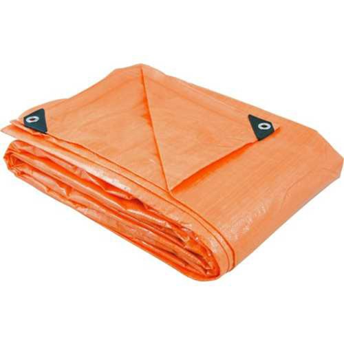 Lona refor�ada de polietileno laranja 10 m x 8 m