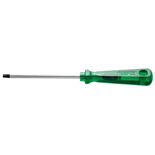 Chave hexalobular reta com cabo t-10 a�o cromo van�dio