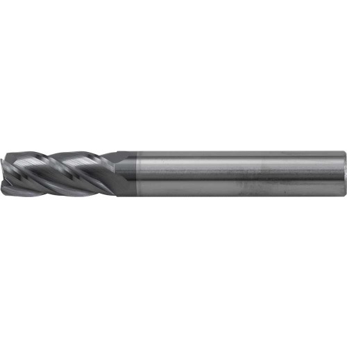 Fresa de topo toroidal 10 mm 4 cortes em metal duro