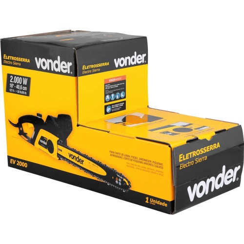 Eletrosserra 2000 watts com sabre de 16