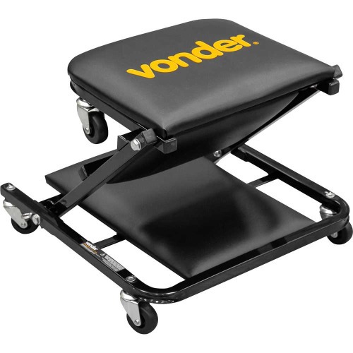 Carrinho esteira/banqueta para mec�nico 92 cm 110 kg 2 em 1 