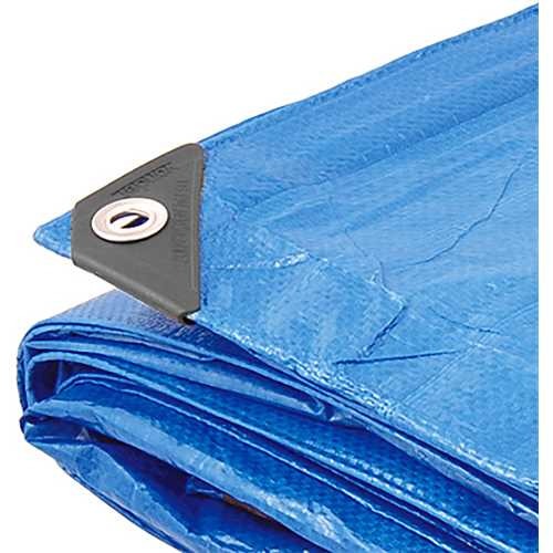 Lona de polietileno azul 9 x 5 m