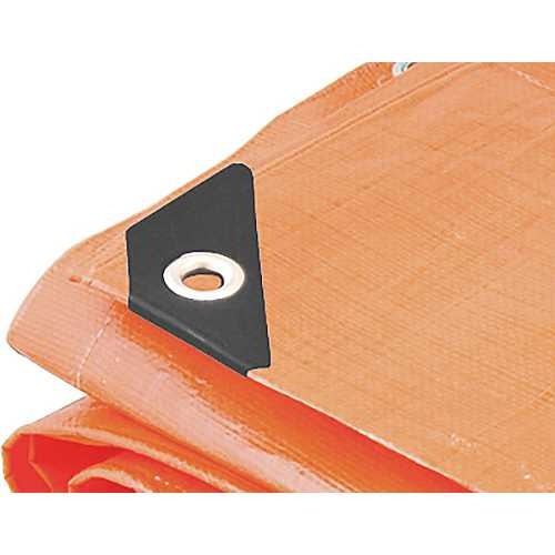Lona refor�ada de polietileno laranja 6 m x 4 m