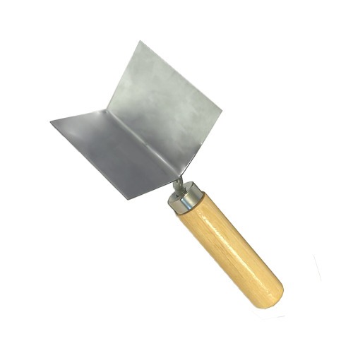 Espatula em a�o inox de canto externo para drywall - 1.2611