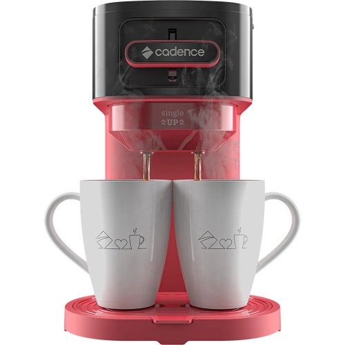 Cafeteira el�trica 2 x�caras vermelha Single Up - Caf230  220V