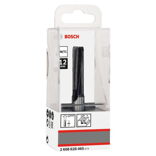 Fresa paralela dupla 12 x 40 mm haste 12 mm - Standard