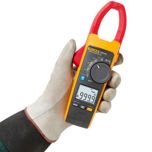 Alicate amper�metro digital CAT IV 600V True-RMS - 376 FC