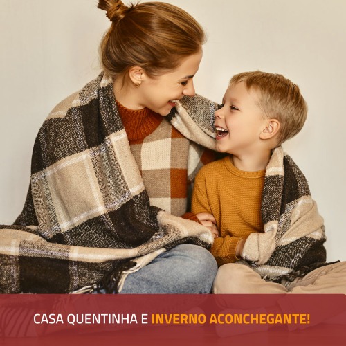 Aquecedor el�trico 900W 2 em 1 quartzo Confort III - A-16  110V