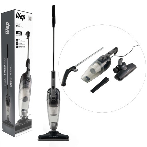 Aspirador de p� 3 em 1 port�til e vertical 1.350 watts - Silent Speed Max  110V