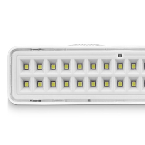 Kit 3 Lumin�rias de emerg�ncia 30 Leds branca  110V/220V
