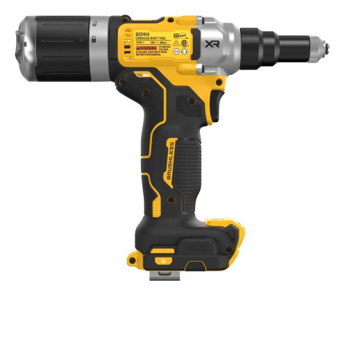 Rebitador a bateria 20V Brushless para rebites 1/4