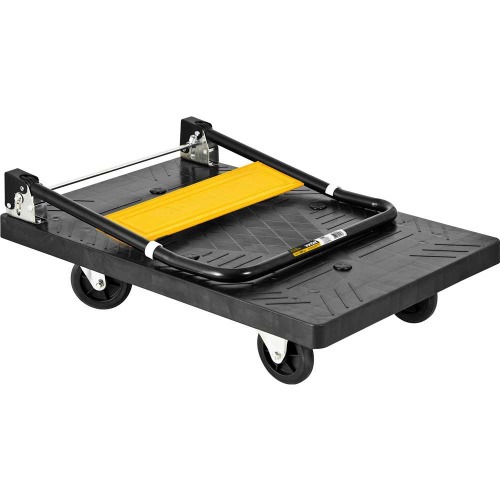 Carro plataforma com tampo em pl�stico capacidade 300 kg