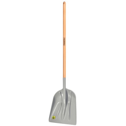 P� em pl�stico com cabo de madeira 120 cm