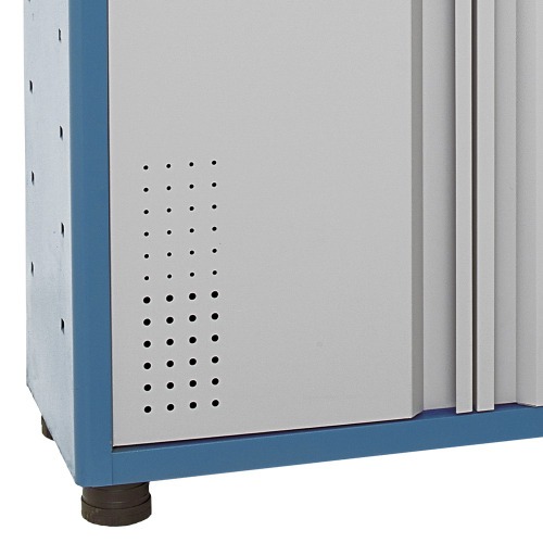 Arm�rio para ferramentas com 2 prateleiras e portas de a�o - AM-73