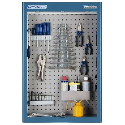 Arm�rio para ferramentas com chapa perfurada e persiana em pvc - AM-5