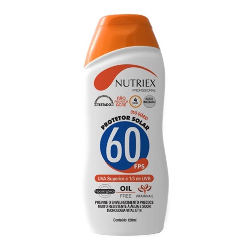 Protetor solar 120 ml FPS 60 - 60962
