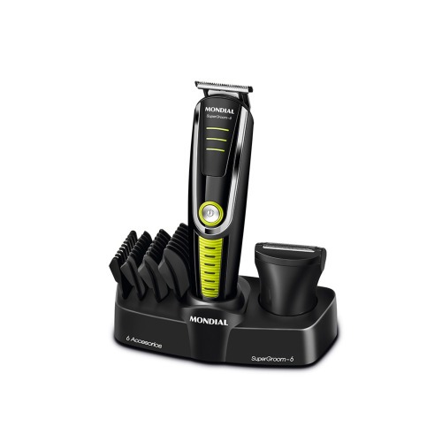 Aparador de pelos 6 em 1 Super Groom - BG-04  110V/220V