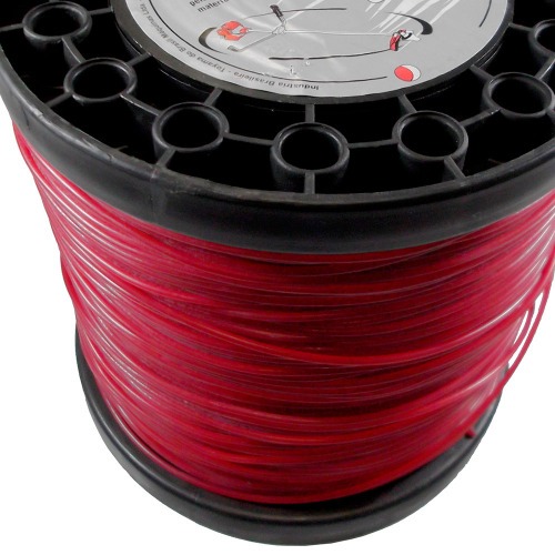 Fio de nylon quadrado para ro�adeiras 3 mm x 255 metros - 1301-092