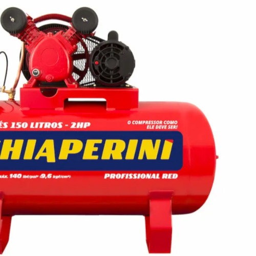 Compressor de ar 10 p�s 150L 2 hp 140 lbs monof�sico - 10/150 RED