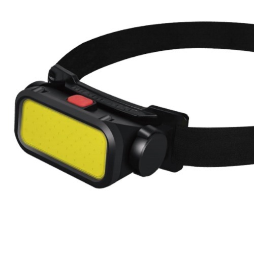 Lanterna de cabe�a reccarreg�vel COB 400 l�mens - BOM-4002