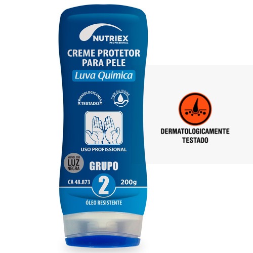 Creme protetor para a pele Luva qu�mica 200g grupo - 9210584