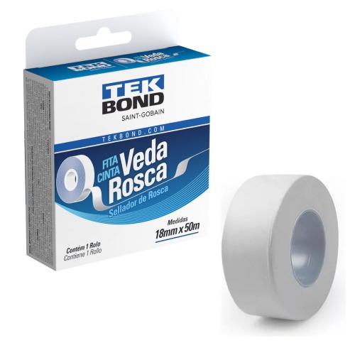 Fita Veda Rosca 18 mm x 50 metros 